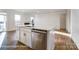 Spacious kitchen island view with sink and dishwasher, connecting to the living area at 1436 Ardmore Dr # 342, Sherrills Ford, NC 28673