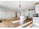 Open living space featuring kitchen with island, and access to other rooms at 1436 Ardmore Dr # 342, Sherrills Ford, NC 28673