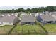 An aerial of the house, backyard, and the surrounding community at 167 White Apple Way, Statesville, NC 28625