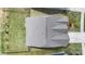 Aerial view of the home showcasing the roof, fenced-in backyard, and landscaping at 167 White Apple Way, Statesville, NC 28625