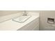 Bathroom sink features white counter and sink at 1931 Mereview Ct # 46, Charlotte, NC 28210