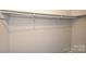 Walk-in closet with clothing racks installed at 1931 Mereview Ct # 46, Charlotte, NC 28210