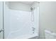 Shower and tub combination with updated shower head and faucet at 1931 Mereview Ct # 46, Charlotte, NC 28210