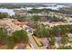An aerial view of a neighborhood on Morrison Rd surrounded by trees, near the lake at 2322 Morrison Rd, York, SC 29745