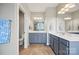 Bathroom features double vanities, mirrors, and plenty of lighting at 2322 Morrison Rd, York, SC 29745