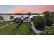 Picturesque aerial view of luxury homes with manicured lawns along a tranquil waterfront at 356 Yacht Rd, Mooresville, NC 28117