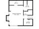 Floor plan featuring the primary bedroom, a walk-in closet, the bathroom, a hall, and a laundry room at 3619 Bankston Pl, Charlotte, NC 28215