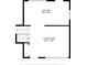 Floor plan featuring the kitchen, a staircase, and the living room at 3619 Bankston Pl, Charlotte, NC 28215