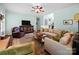 Spacious living room with comfortable furnishings, creating an inviting space for relaxation at 3700 Carolina Cherry Ct, Gastonia, NC 28056