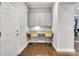 Convenient office nook with granite countertop, cabinets, and comfortable seating at 4008 Pinot Way, Fort Mill, SC 29707