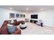 Spacious living room with a comfortable sectional, plush seating, and recessed lighting at 4208 Steel Way, Sherrills Ford, NC 28673