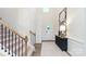 Bright entryway with stairs, decor, high ceilings and natural light at 4240 Steel Way, Sherrills Ford, NC 28673