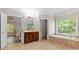 Spacious bathroom featuring dual vanities, soaking tub, and separate shower at 10836 Fox Hedge Rd, Matthews, NC 28105
