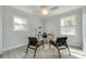 Home office with two windows, and two chairs at 1090 Bowser St, Rock Hill, SC 29730