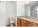 The bathroom provides a single sink, shower, and toilet at 11229 Lions Mane St, Charlotte, NC 28273
