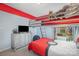 Fun bedroom showcases a bunk bed, lively decor, and a playful theme for an imaginative and cozy space at 1125 Silvertrace Dr, Salisbury, NC 28144