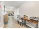 Inviting hallway with wood-look floors and neutral paint at 1125 Silvertrace Dr, Salisbury, NC 28144