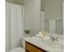 Bathroom with a single vanity, bright lighting, and a shower at 1222 Kings Bottom Dr, Fort Mill, SC 29715