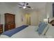 Relaxing bedroom with soft carpet and a ceiling fan for added comfort at 1222 Kings Bottom Dr, Fort Mill, SC 29715