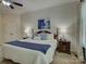 Cozy bedroom features a comfortable bed with classic wooden furniture and soft lighting at 1222 Kings Bottom Dr, Fort Mill, SC 29715