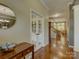 Inviting entryway with hardwood floors and french doors at 1222 Kings Bottom Dr, Fort Mill, SC 29715