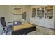 Stylish office space with custom built-in shelving at 1222 Kings Bottom Dr, Fort Mill, SC 29715