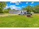 Exterior of single-story home with large grassy lot at 1279 Rocky Creek Rd, Shelby, NC 28152