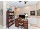 Inviting office space featuring a bookcase, desk, and carpeted floors at 172 Harper Lee St, Davidson, NC 28036