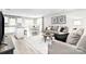 Spacious living room with an open floor plan with easy access to the kitchen and dining room at 2067 Stephens Farm Dr # C, China Grove, NC 28023