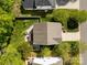 Aerial view showcases the roof, backyard, patio, and landscaping at 246 Mallard Head Dr, Rock Hill, SC 29732