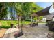 Entertainer's backyard features a patio, basketball hoop, fire pit, and a playground at 246 Mallard Head Dr, Rock Hill, SC 29732