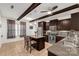 Well-equipped kitchen featuring an island, granite countertops, and stainless steel appliances at 246 Mallard Head Dr, Rock Hill, SC 29732
