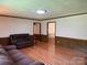 Comfortable living room featuring hardwood floors and lots of space at 370 Sherrill Farm Rd, Lincolnton, NC 28092