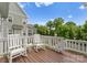 Inviting deck featuring rocking chairs, perfect for relaxation and enjoying the outdoor ambiance at 615 Welker St, Charlotte, NC 28204