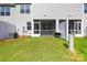 Well-maintained backyard with screened-in porch, offering privacy and comfort at 7004 Everly Commons Ln, Tega Cay, SC 29708