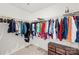 Spacious walk-in closet with ample hanging space and organized storage solutions at 7004 Everly Commons Ln, Tega Cay, SC 29708