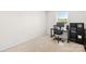 Cozy home office featuring a computer desk and chair, offering a functional workspace at 7004 Everly Commons Ln, Tega Cay, SC 29708