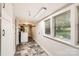 Bright laundry room with a washer and dryer hookup, and shelving for organization and storage at 828 Richard Ave, Kannapolis, NC 28081