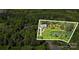 Full home view of house and acreage, complete with private pond at 8670 Arbor Oaks Cir, Concord, NC 28027
