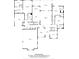 Detailed first floor plan of the home with clearly marked room dimensions and layout at 8670 Arbor Oaks Cir, Concord, NC 28027