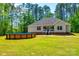 Charming home's backyard featuring an above ground pool, manicured lawn, and mature trees offering privacy at 1006 Chambers Rd, York, SC 29745