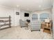 Bonus room features a loft with comfortable seating, neutral paint, and carpeting at 11062 Discovery Nw Dr, Concord, NC 28027