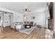 Spacious living room with abundant natural light and an open layout for easy living at 12604 Congregation Dr, Charlotte, NC 28278