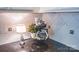 Close-up of decorative items on the black countertop with diamond backsplash at 1424 South St, Cornelius, NC 28031