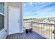 Balcony with great view and storage door on a sunny day at 147 Morning Gap Pkwy, Fort Mill, SC 29715