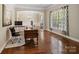 Spacious office with hardwood floors at 166 Wilson Lake Rd, Mooresville, NC 28117