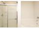 Bathroom features a shower, tub, and toilet at 1965 Leesburg Dr, Clover, SC 29710