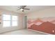 Spacious bedroom featuring natural light and a modern mountain mural at 1965 Leesburg Dr, Clover, SC 29710