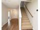 Open foyer with staircase, hardwood flooring and natural light at 1965 Leesburg Dr, Clover, SC 29710