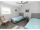 Bedroom featuring natural lighting, ceiling fan, and decor at 2263 Starbrooke Dr, Newton, NC 28658